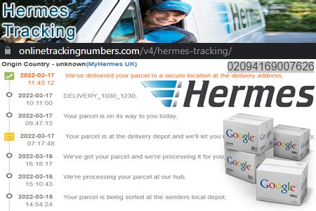 hermes corriere tracking|my hermes barcode tracking.